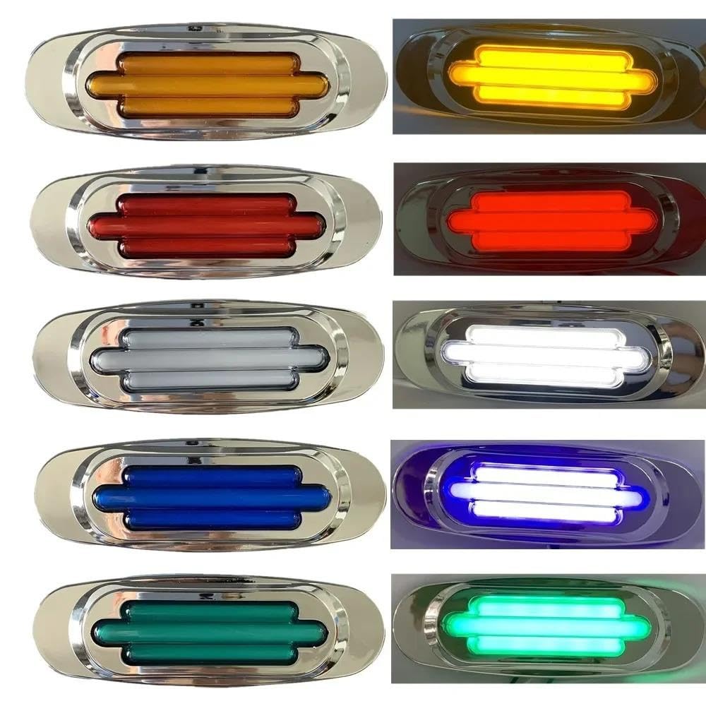 10 Sztuk 12V-24V 16LED Boczne Światła Sygnalizacyjne