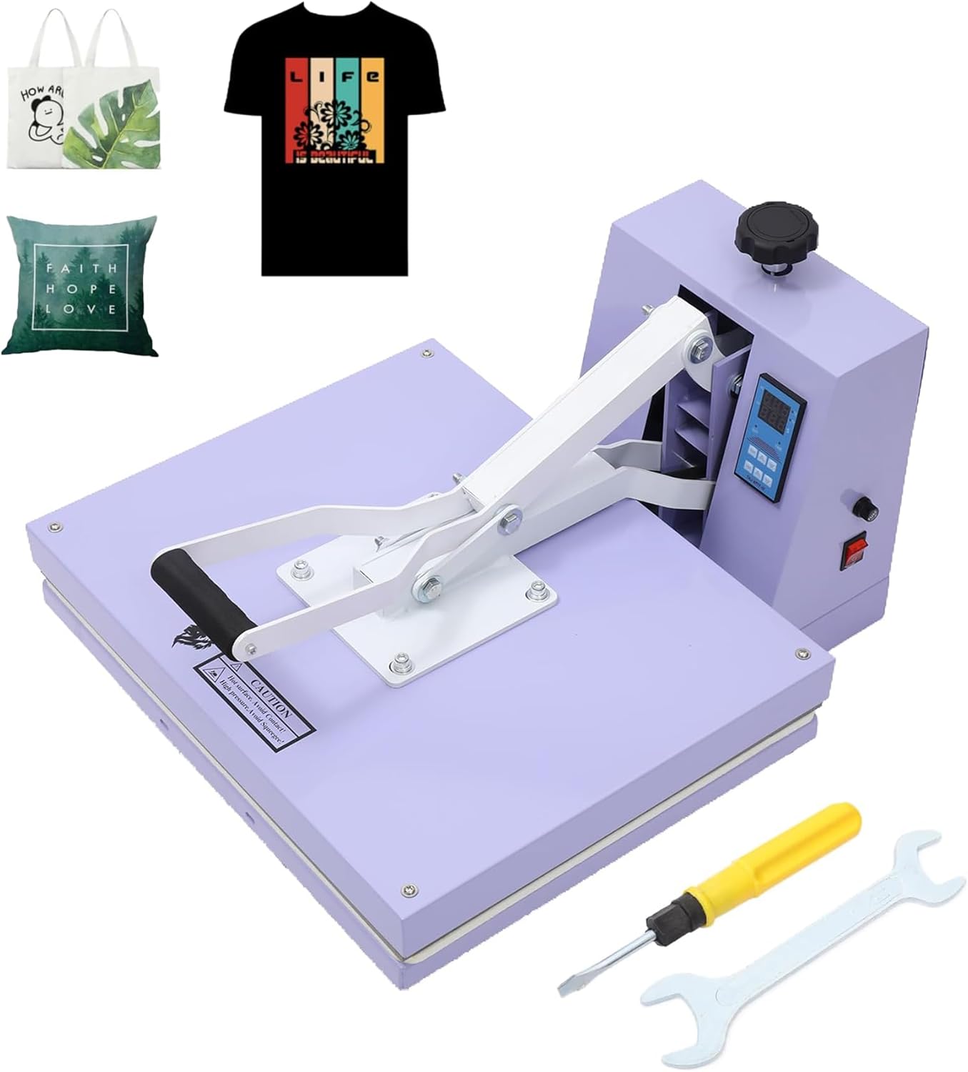 Termofijadora Manual 16x24 para Camisetas, Sublimación y Vinilo