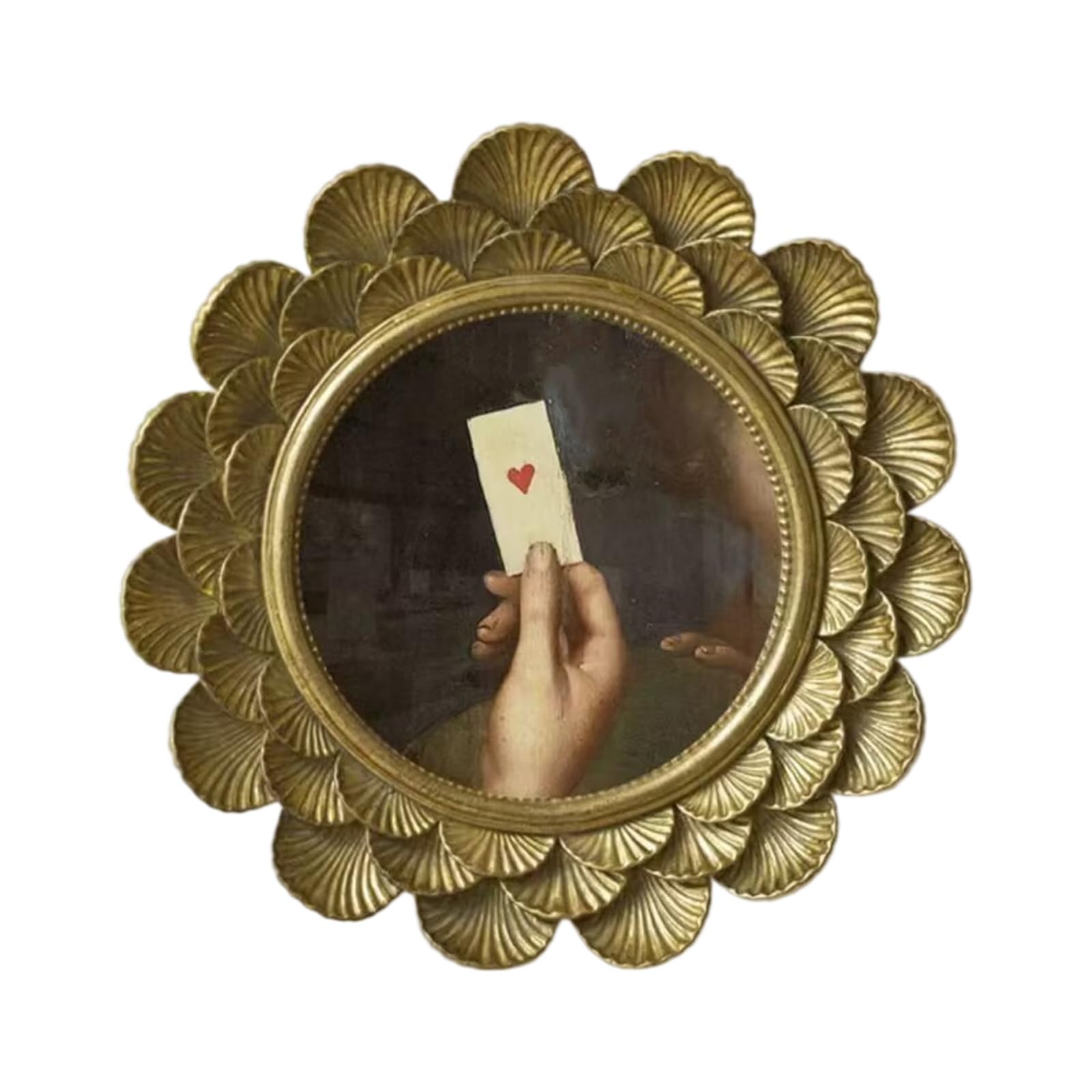 Cadre photo en résine vintage résistant à l'humidité pour présentoir de table de bureau