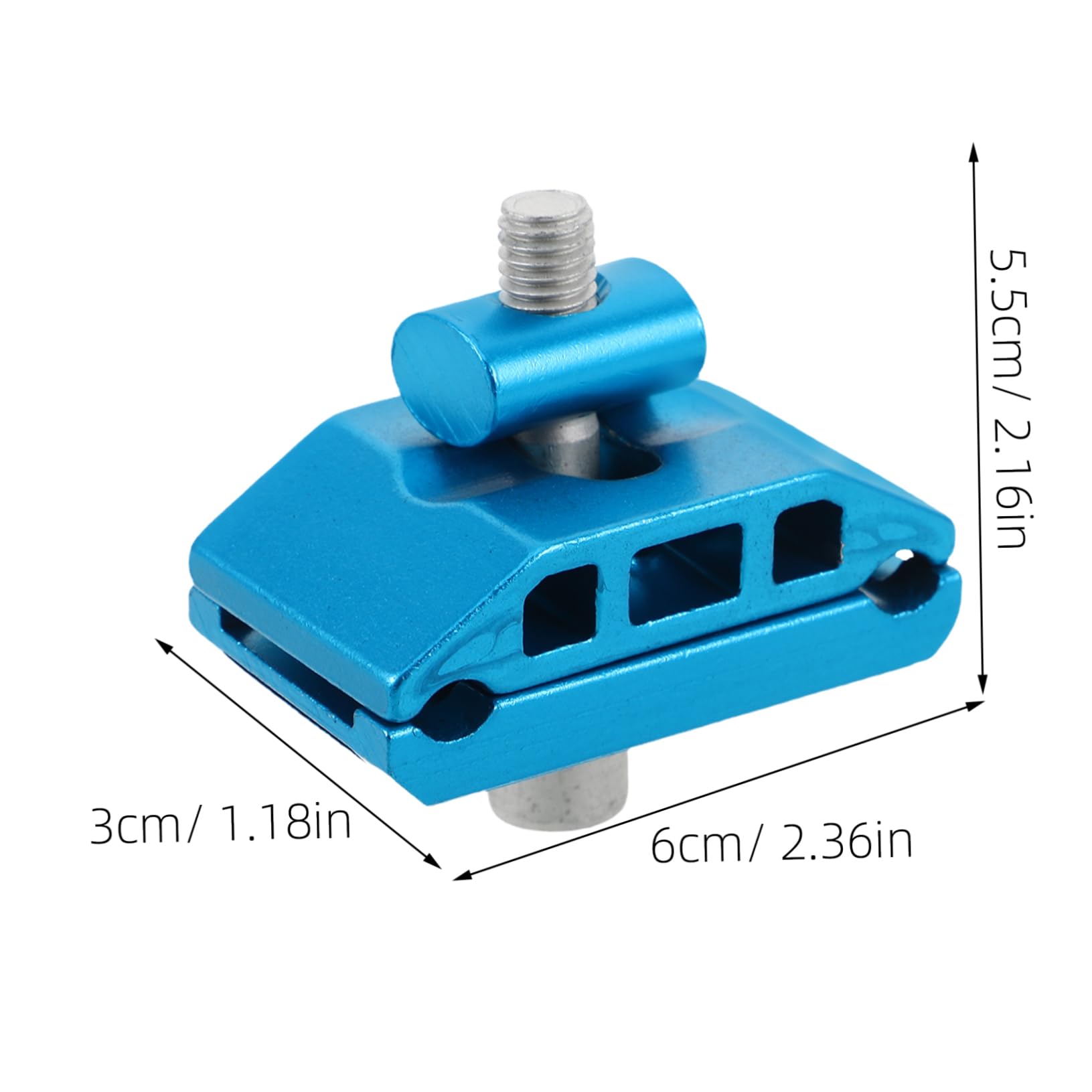Toddmomy Bicycle Seat Clamp for Mountain Bikes Adjustable Saddle Clip for Comfortable Cycling Durable Seatpost Connector for Enhanced Riding Experience