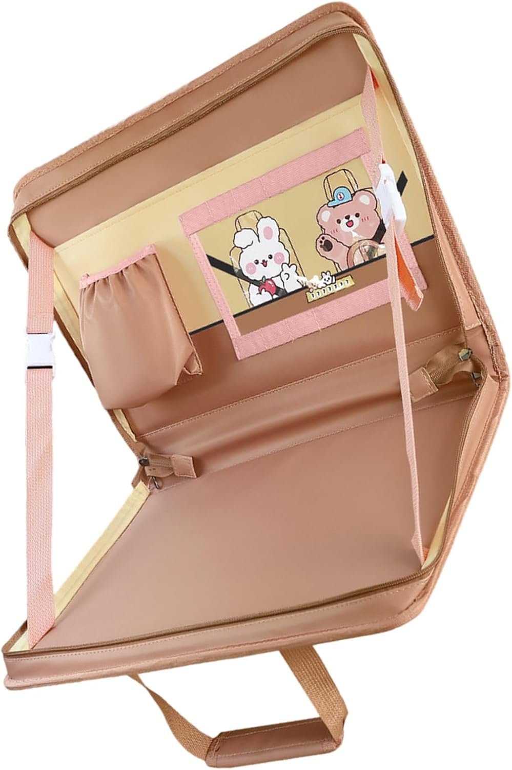 Car Seats Hanging Storage Bag Pouchs Multiple Compartments for Travel Essential Road Trips Driver& Passenger Convenience