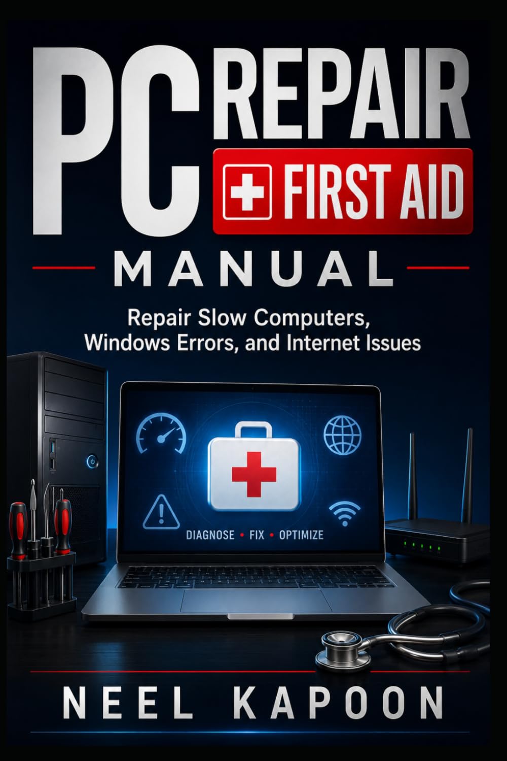PC Repair First Aid Manual: Repair Slow Computers, Windows Errors, and Internet Issues