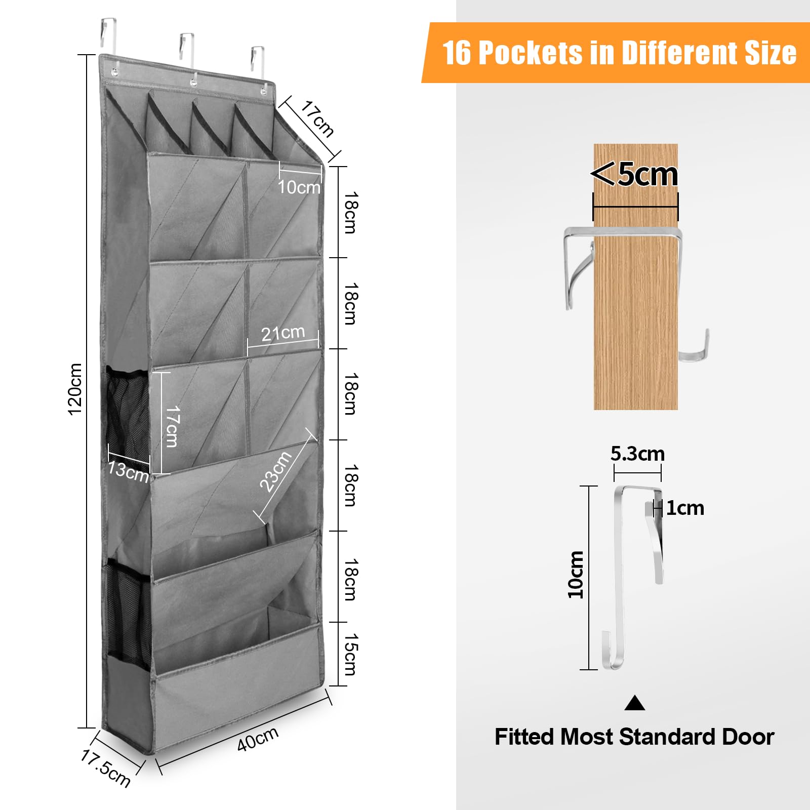 SelfTek Over Door Shoe Storage - Image 3