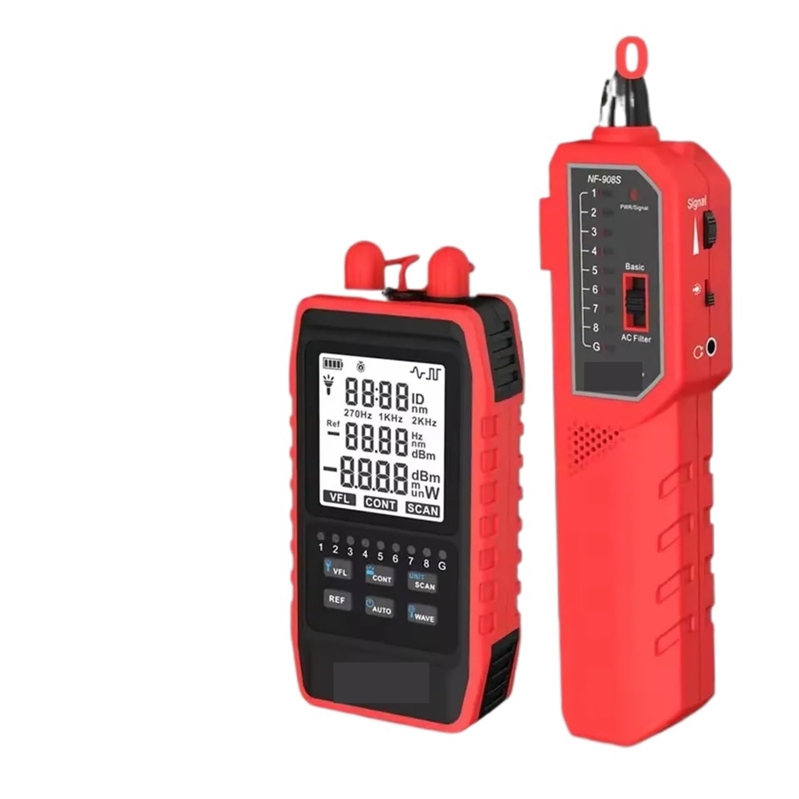 Testeur de puissance optique NF-908S pour localiser les coupures et pertes de signal