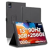 AKNICI Tablet Hülle für DOOGEE U13 Android 16 Tablet 13 Zoll, PU Leder Abdeckung Klappständer Case Cover Schutzhülle mit Handschlaufe Magnet für DOOGEE U13