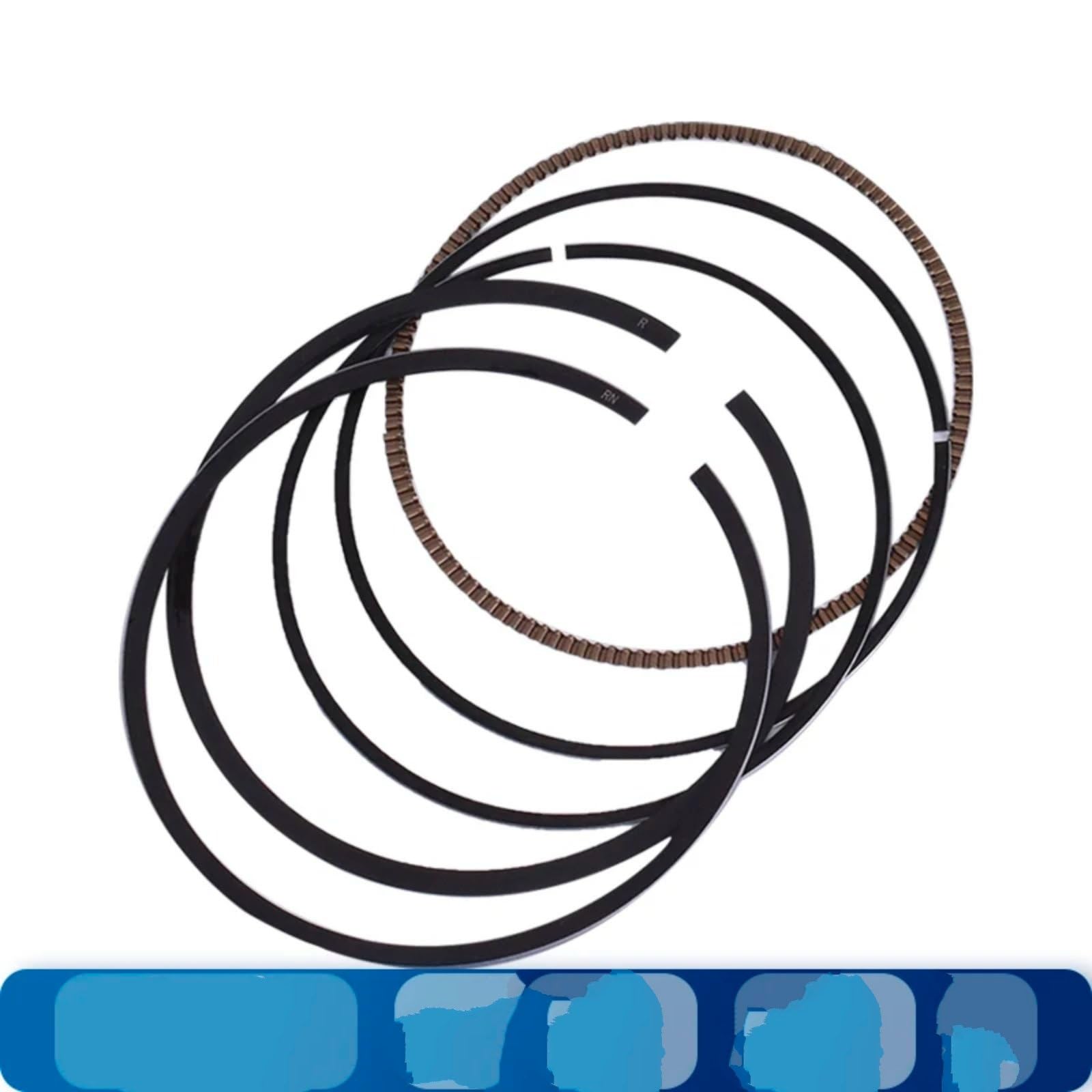 pistone Motore Fascia Elastica Compatibile con Yamaha per XVS400 per Drag per Star 1997 1998 1999 2000 2001 Moto Motore Cilindro Pistone Fasce Elastiche Accessori 26M-11610-00