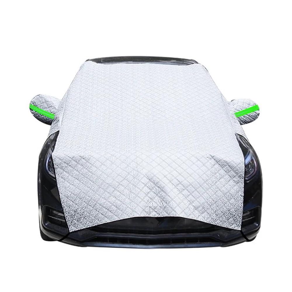 VCLUST Protector Parabrisas Coche Cubierta De Nieve para Parabrisas Delantero De Coche Parasol Impermeable Protector De Ventana Antihielo Accesorios Exteriores De Invierno Cubierta Parabrisas Coche