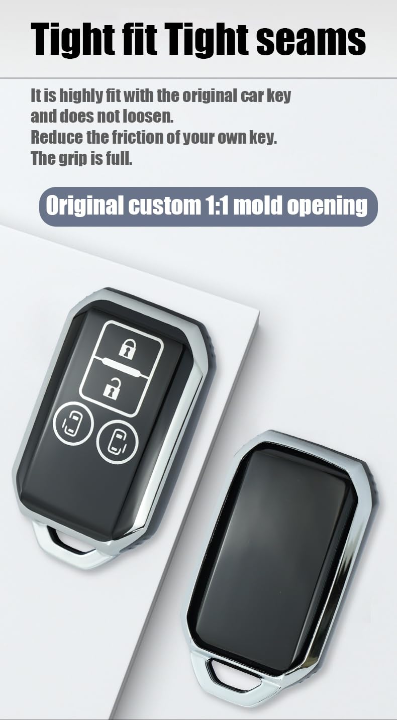 ontto Custodia per Chiave Auto, Adatta per Suzuki Swift Jimny