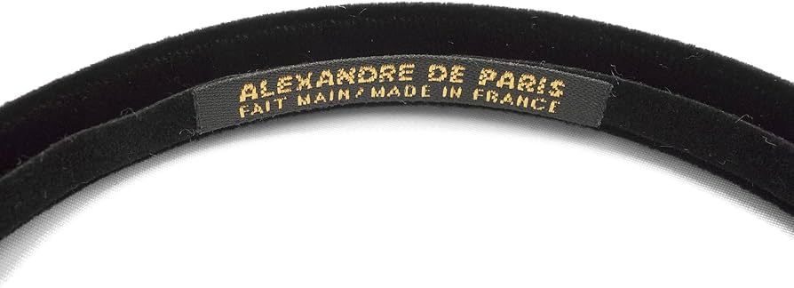 Amazon.co.jp: [アレクサンドル ドゥ パリ] カチューシャ ベルベット