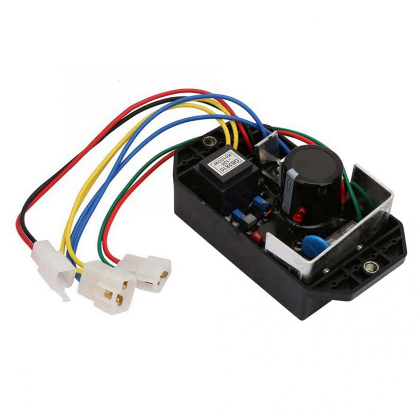 Regolatore Tensione Automatico Professionale KIDAVR-95S per Generatore Monofase con Protezioni da Sovraccarico Elettricità per Eventi Commerciali da Campeggio All'aperto