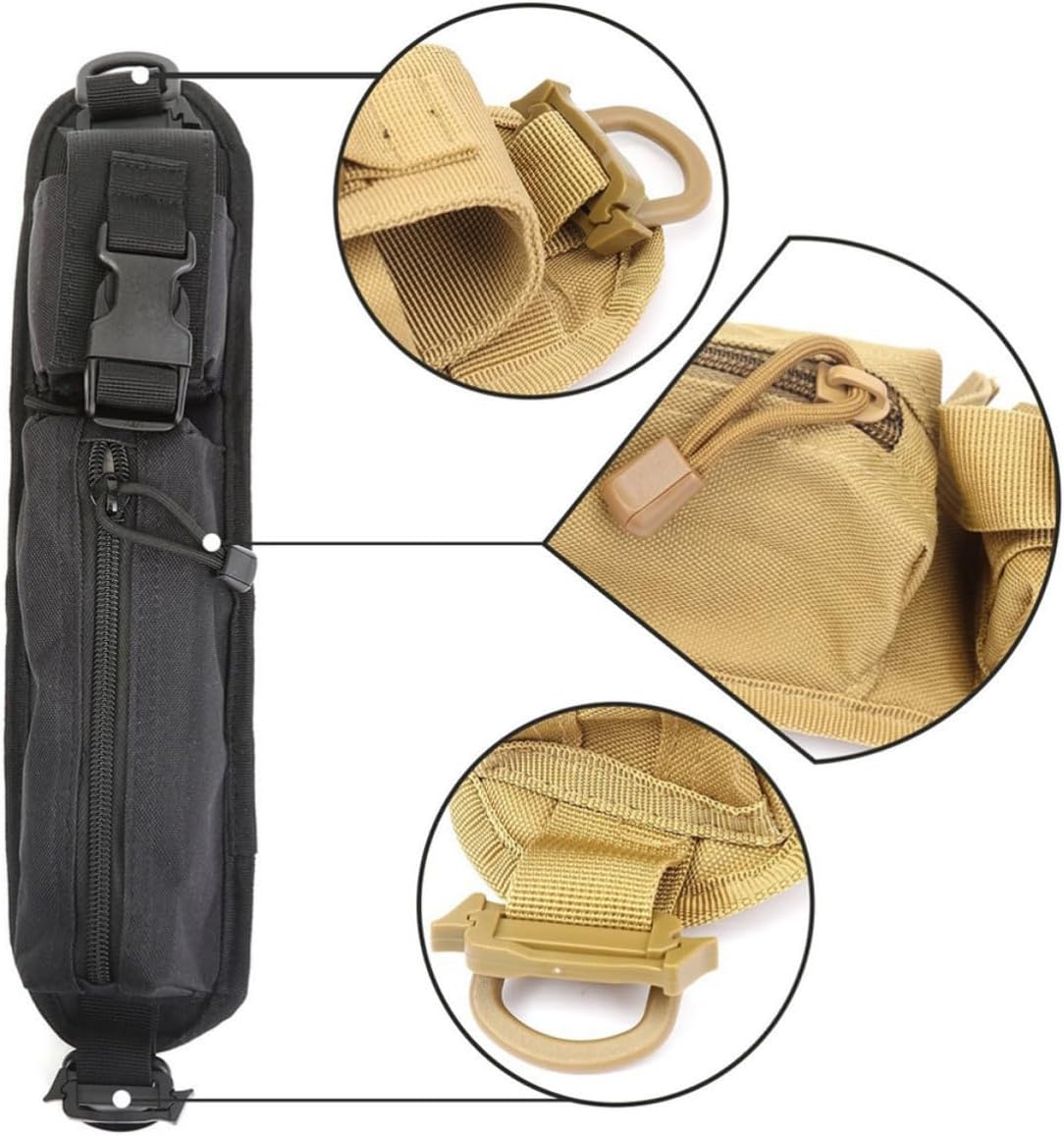 Dark-colored First-aid Pouch, Lightweight Polyester Metal Plastic Organizer | Many Small Compartments, Practical Workmanship, for Game Walking Use, Compact Storage for Woman and Man