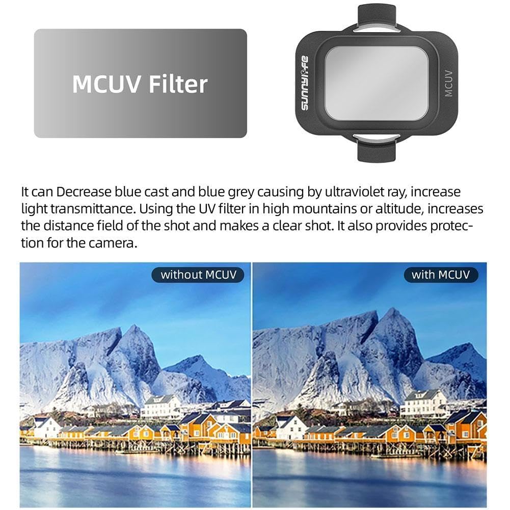 Set Filtri ND Per DJI Avata 2 | CPL E ND8-ND128 | Vetro Ottico Multistrato | Solo 1g