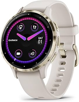 Amazon.com: Garmin Venu 3S Soft Gold Stainless Steel Bezel 1.2