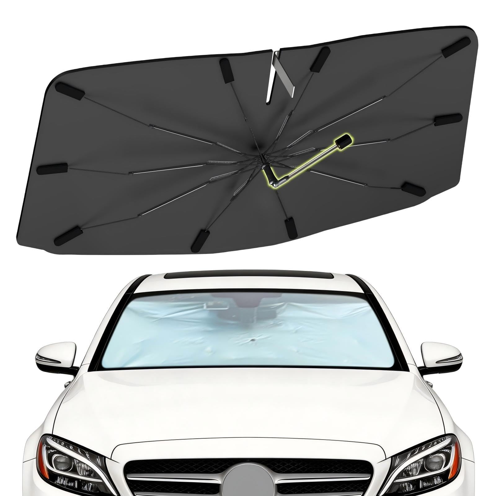Amazon.co.jp: フロントガラス サンシェード 傘 Benz C250 C300 2015