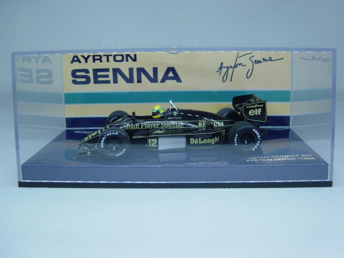 Amazon | ～ MINICHAMPS 1/43 LOTUS 98T 1986#12 AYRTON SENNA 