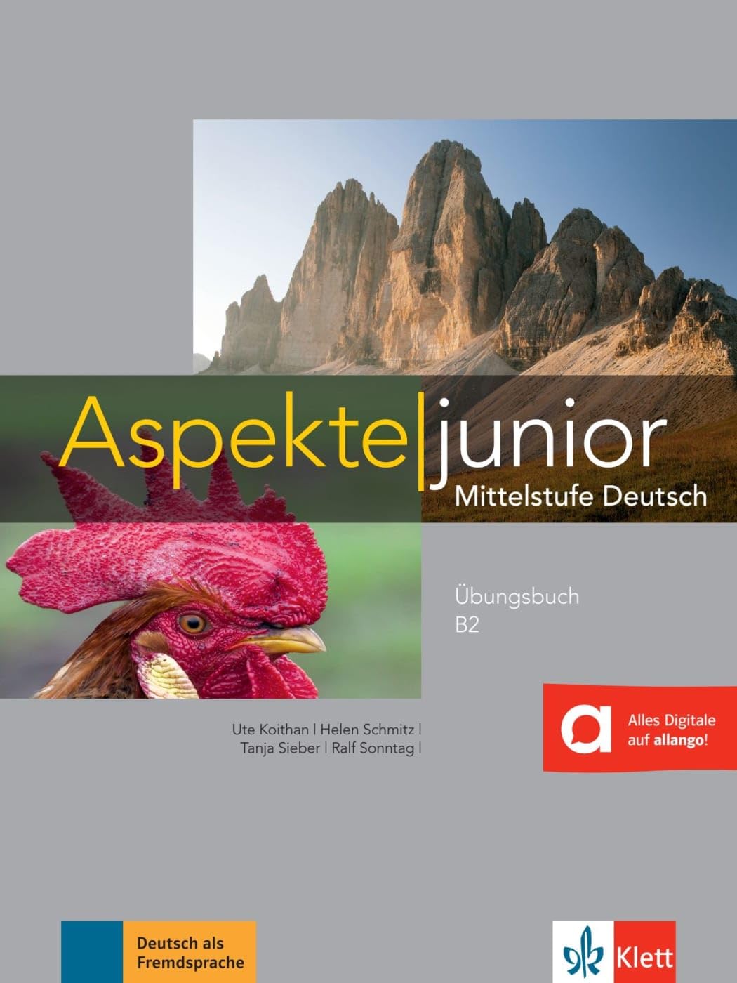 Aspekte junior b2, libro de ejercicios con audio online