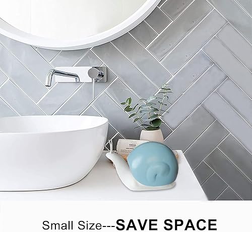 Miniatura 5 de Lindo dispensador de jabón de caracol, dispensador de jabón de manos, dispensador de botellas recargable para jabón líquido, champú para cocina,