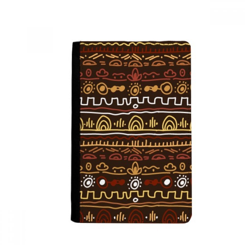DIYthinker Africa Primitive Aboriginal Style Tribal Passport Holder Notecase Burse Wallet Cover Card Purse