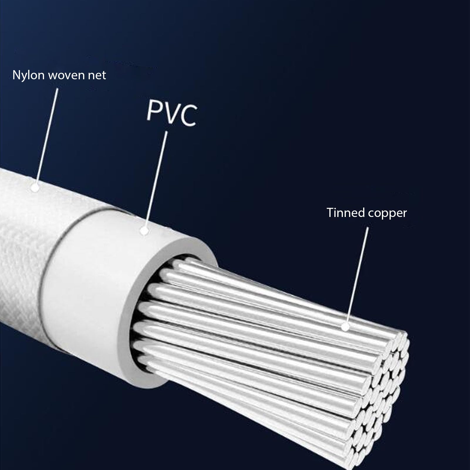 Cavo di Prolunga ARGB con Guaina, Trasmissione del Segnale Senza Perdita di Doppia Sorgente Luminosa 18AWG 2x8P 300 Mm, Cavo di Prolunga Dai Colori Abbaglianti Supporta la