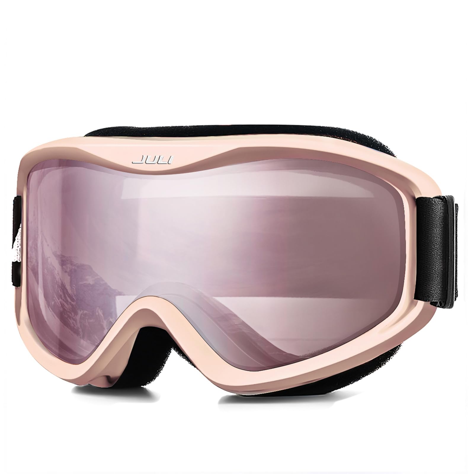 Juli Ski Goggles,Snow Snowboard Goggles Men Women Snowmobile Skiing Skating