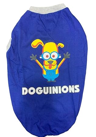 Summer Dog T-Shirt, Doguinions, Royal Blue, 16