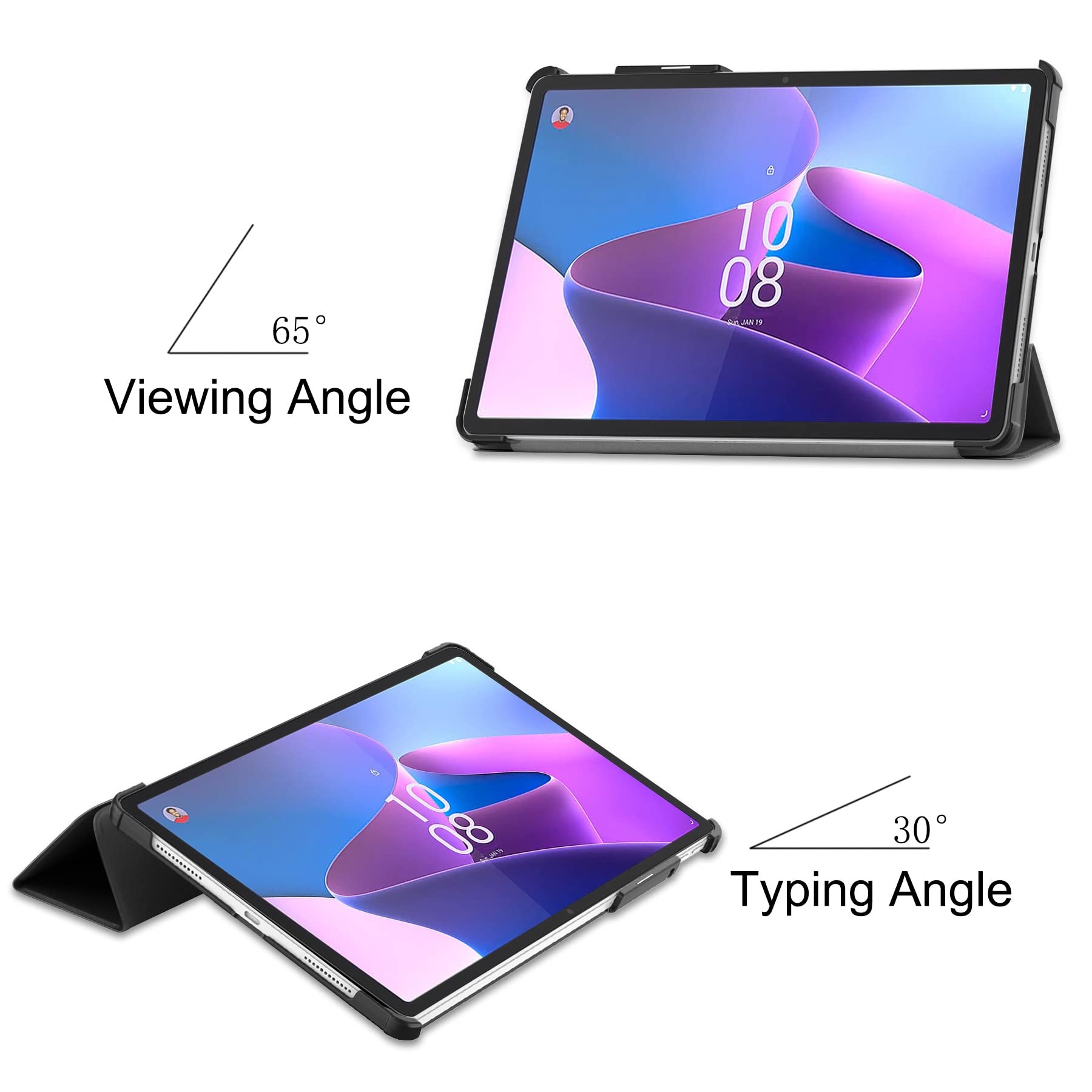 for Lenovo Tab P11 Pro (2nd Gen) 11.2inch Case (TB132FU/138FC) Tri