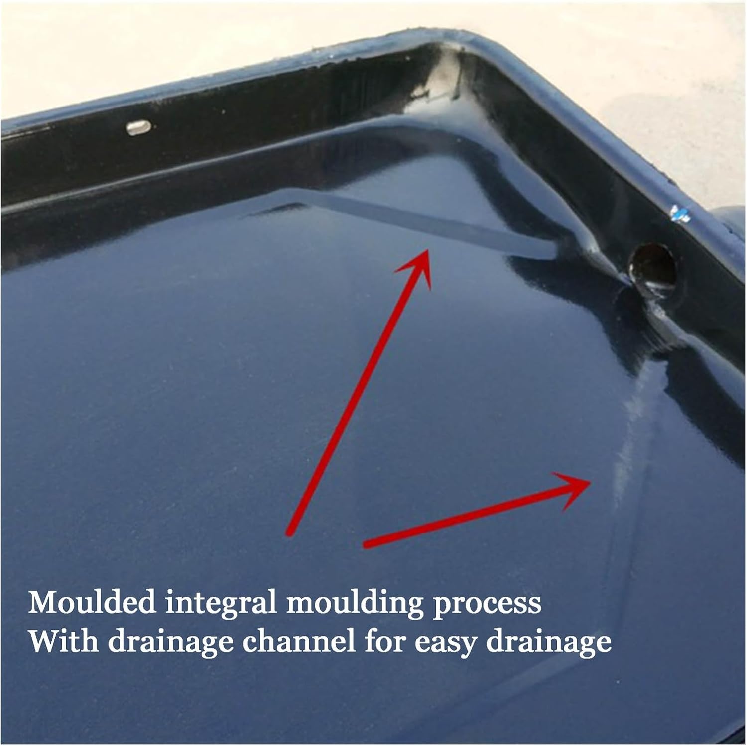 Split Air Conditioner Drain Pan Fan Coil Accessories Drain Pan with Drain Outlet Suitable for Window Air Conditioners (83x26cm)