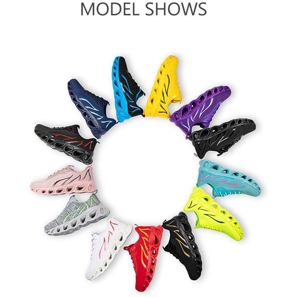 Morbuy Mesh Sneakers Uomo Estive Leggere Scarpe da Running Ginnastica Corsa Camminata Uomo Traspiranti Comode Palestra Scarpe da Lavoro Outdoor Fitness Sportive Sneakers 36-48