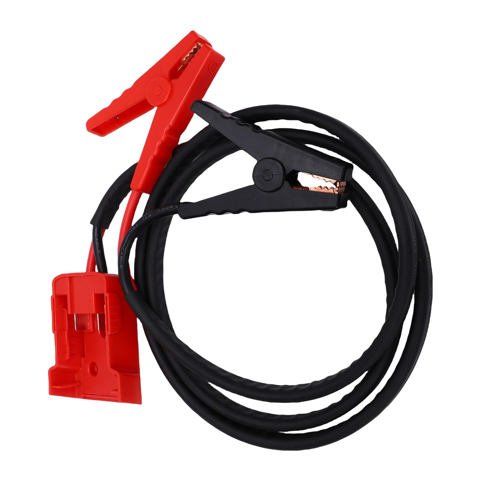 Cable de Arranque de Batería de 18 V a Prueba de Altas Temperaturas para Arranques Rápidos, Apto para Baterías M18, Camiones Ligeros, SUV, 1 Cable de Arranque (5.9FT)