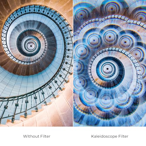 K&F Concept KF01.2486 58Mm Kaleidoscope Filter, Special Effects Filter Prism Crystal Glass With Multi Refraction Subjects For Camera Lens thumb #3