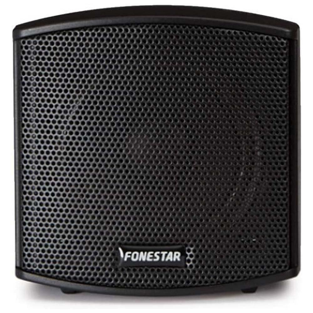 Fonestar CUBE-62 12W Noir haut-parleur - Hauts-parleurs (2-voies, Avec fil, Terminal, 12 W, 150 - 20000 Hz, Noir)