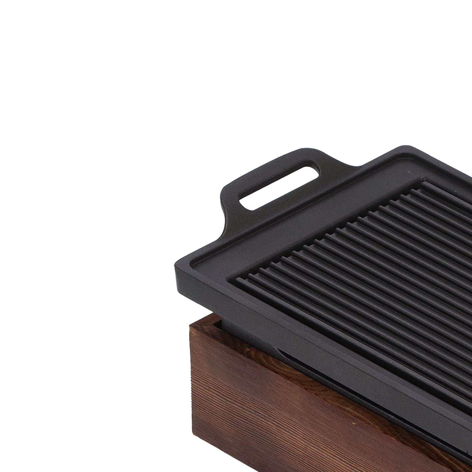 Przenośny Grill Japoński Wielofunkcyjna Blacha do Pieczenia Grilla - Bezdymna, Nieprzywierająca Patelnia do Grillowania na Spotkania Rodzinne - Idealna Mięsa i Warzyw - Kompatybilna z