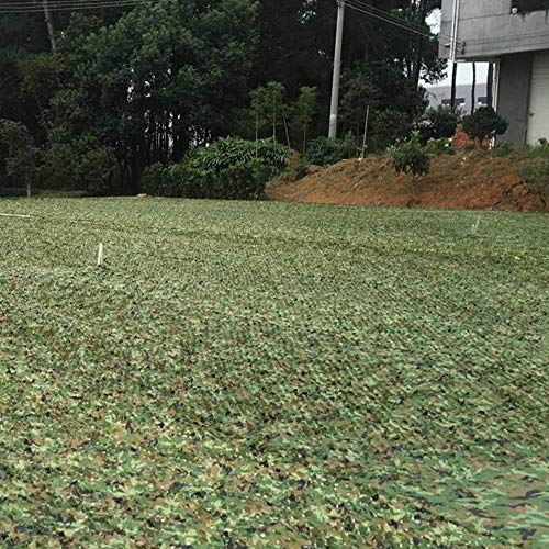 XHSSF Tarnung Netz grün Tarnnetz Sichtschutz Wald Camping Jagd Sonnenschutz Schießen Tarnung Dekoration mehrere Größen – Bild 5