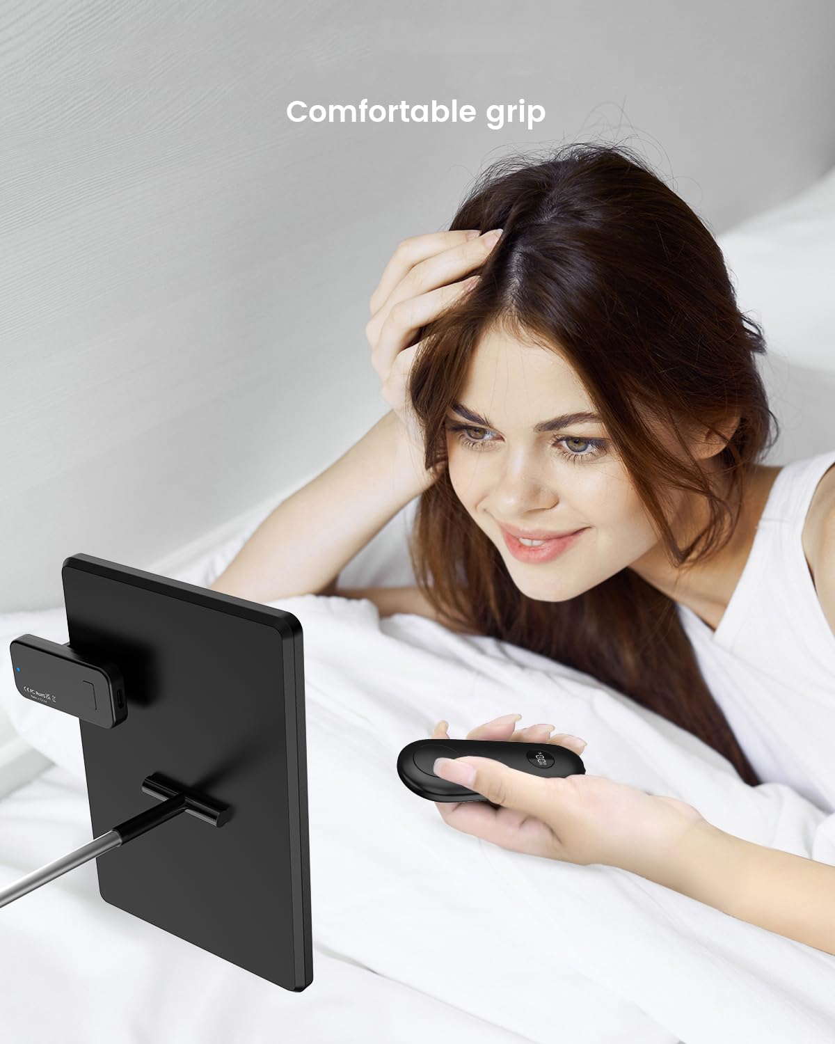 Kindle Remote Page Turner Metal Tablet Holder For Kindle Reading