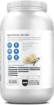 Isopure Zero Carb Poudre de protéines, 100% Isolation des protéines de lactosérum, saveur: Vanille crémeuse, 1.36 kg (paquetage de mai Vary)