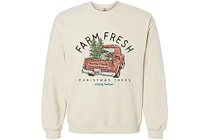 Farm Fresh Trees Christmas Matching Family Sweaters
