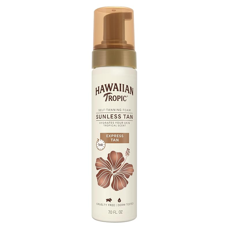 Hawaiian Tropic Espuma Autobronzeadora Facial Sunless Tan 1 Hr. Express, 198 g