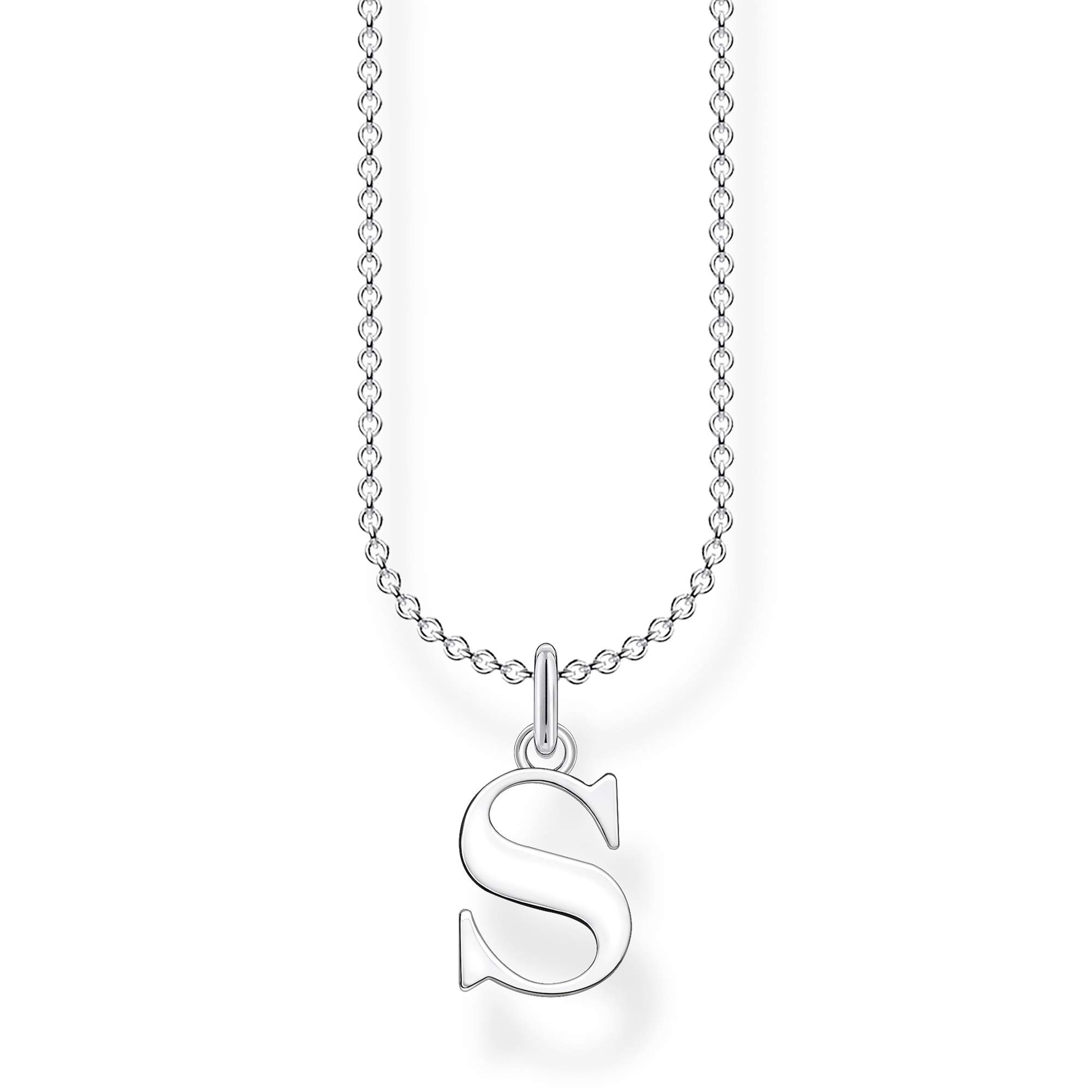 Thomas Sabo Necklace letter S 925 Sterling Silver