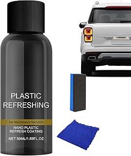 トリム復元剤 | 50ml カー トリム 修復剤,車内内装用ドレッシングクリーナー,セダン SUV RV ダッシュボード トラック ガレージ シート用対応可能