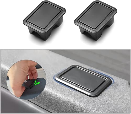 CDEFG Fundas de bolsillo de estaca para riel de cama para RAM 1500 2019 2020 2021 Pickup Truck Bed Rail Stake Hole Caps Stake Pocket Plugs, 2