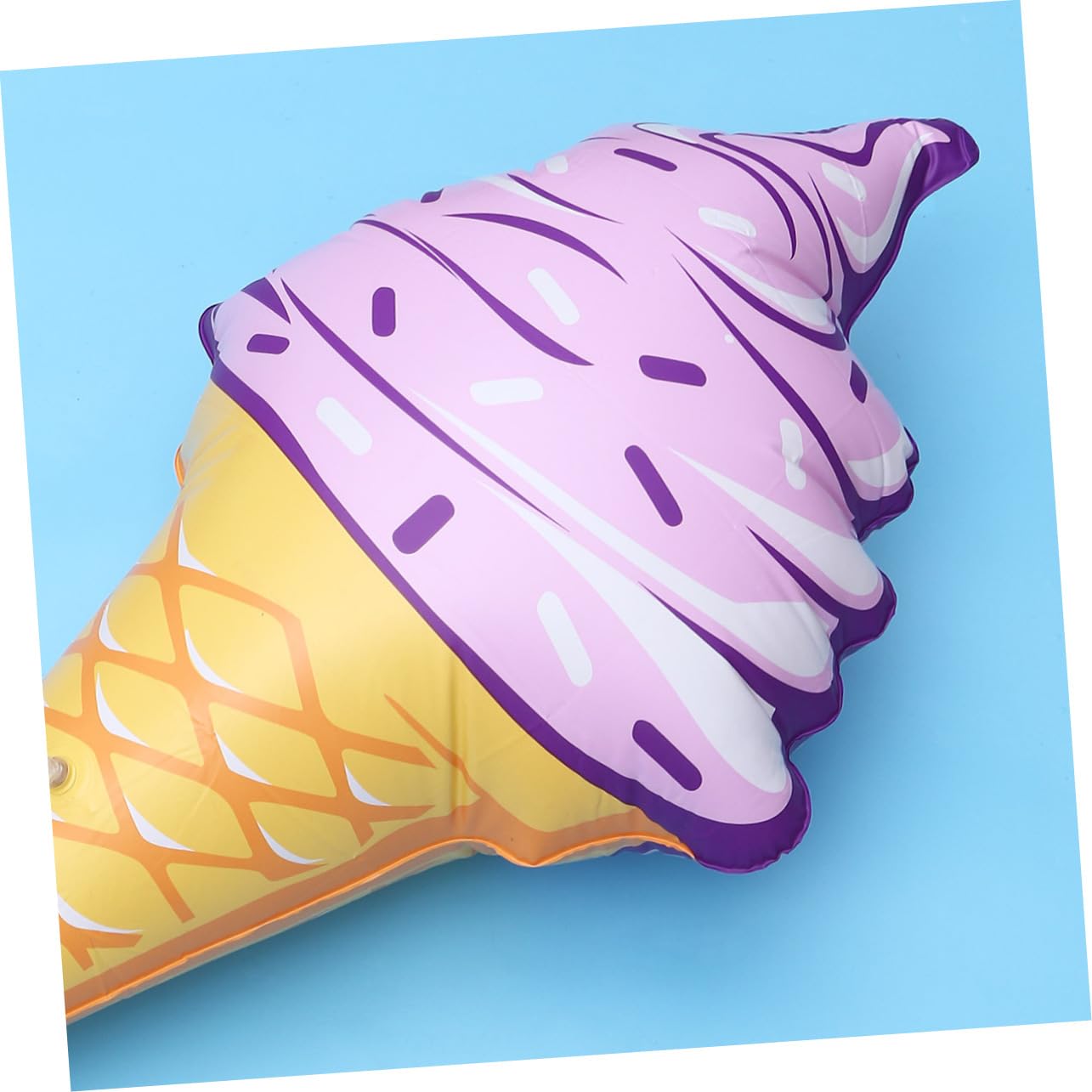 DECHOUS Flatable Ice Cream Pool Toys Set PVC Swim Rings Bright Colors Great for Pool Parties Random