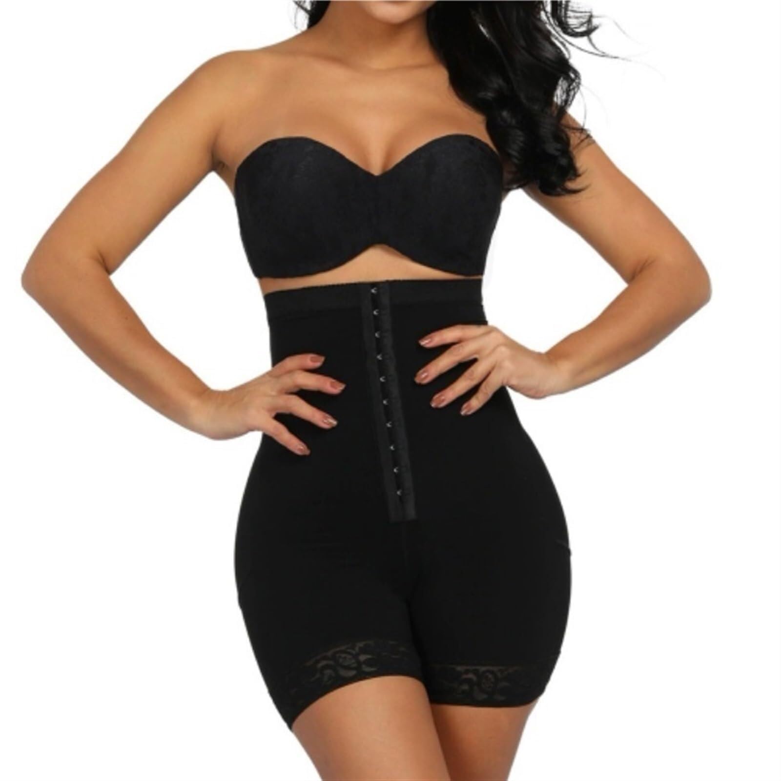 2pcs Butt Lifting Shapewear for Women Tummy Control Faja Shorts Hip Enhancer Shapewear Shorts Thigh Slimmer Intimo Donna