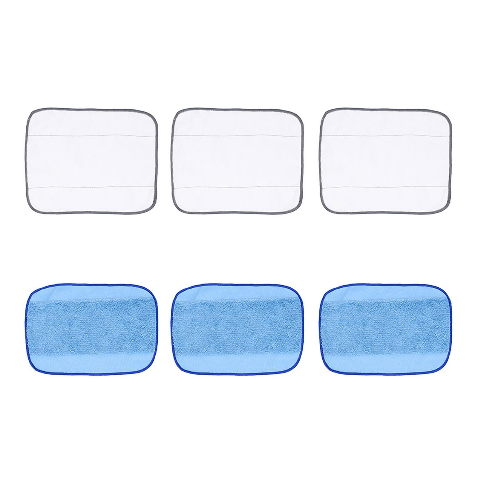 TFAOYS 6PCS Multifuntional Floor Mopping Cloths Mop Attachments Catching Mop Pad Cloth for 380 380T 390 390T Floor Cleaner Pad