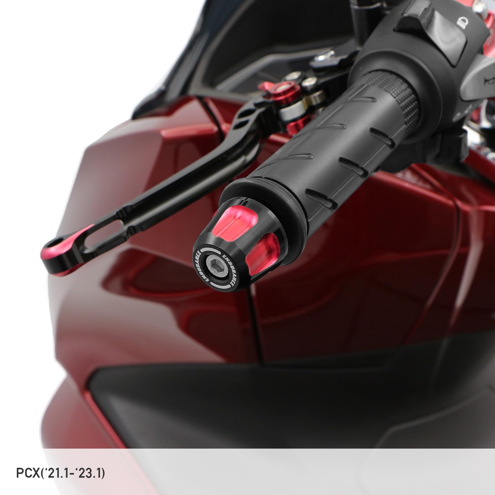 Amazon | エンデュランス バイク バーエンドセット 汎用 PCX モンキー