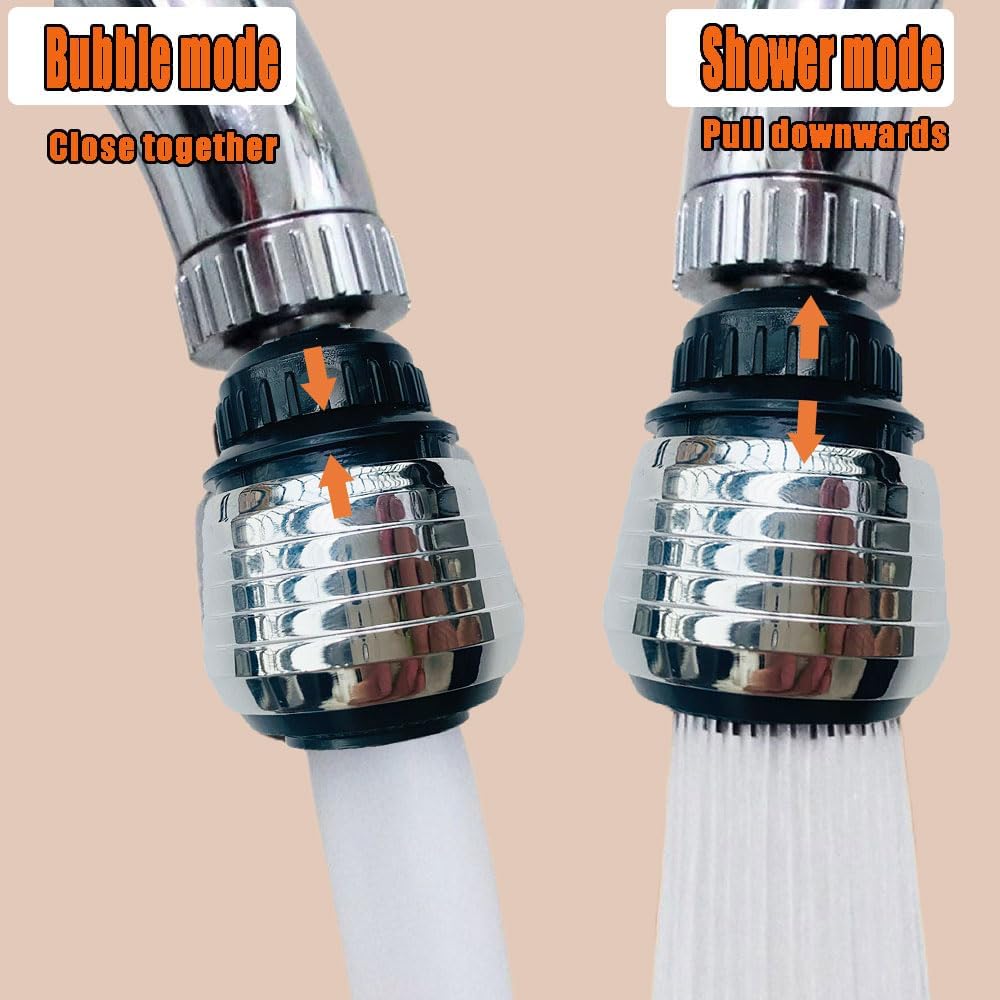 Modern Kitchen Faucet 360° Rotating Sink Water Faucet Filters for Kitchen Short Styles Faucet Sprayer Attachment Bathroom Faucet Filter