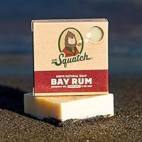 Vista 6 de Jabón en Barra Dr. Squatch Totalmente Natural para Hombres con Cero Grano, Ron de Bahía