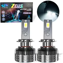 Zeus Kit Lâmpada Ultra Led Premium 16.000 Lm 6000k Canceller (H7)