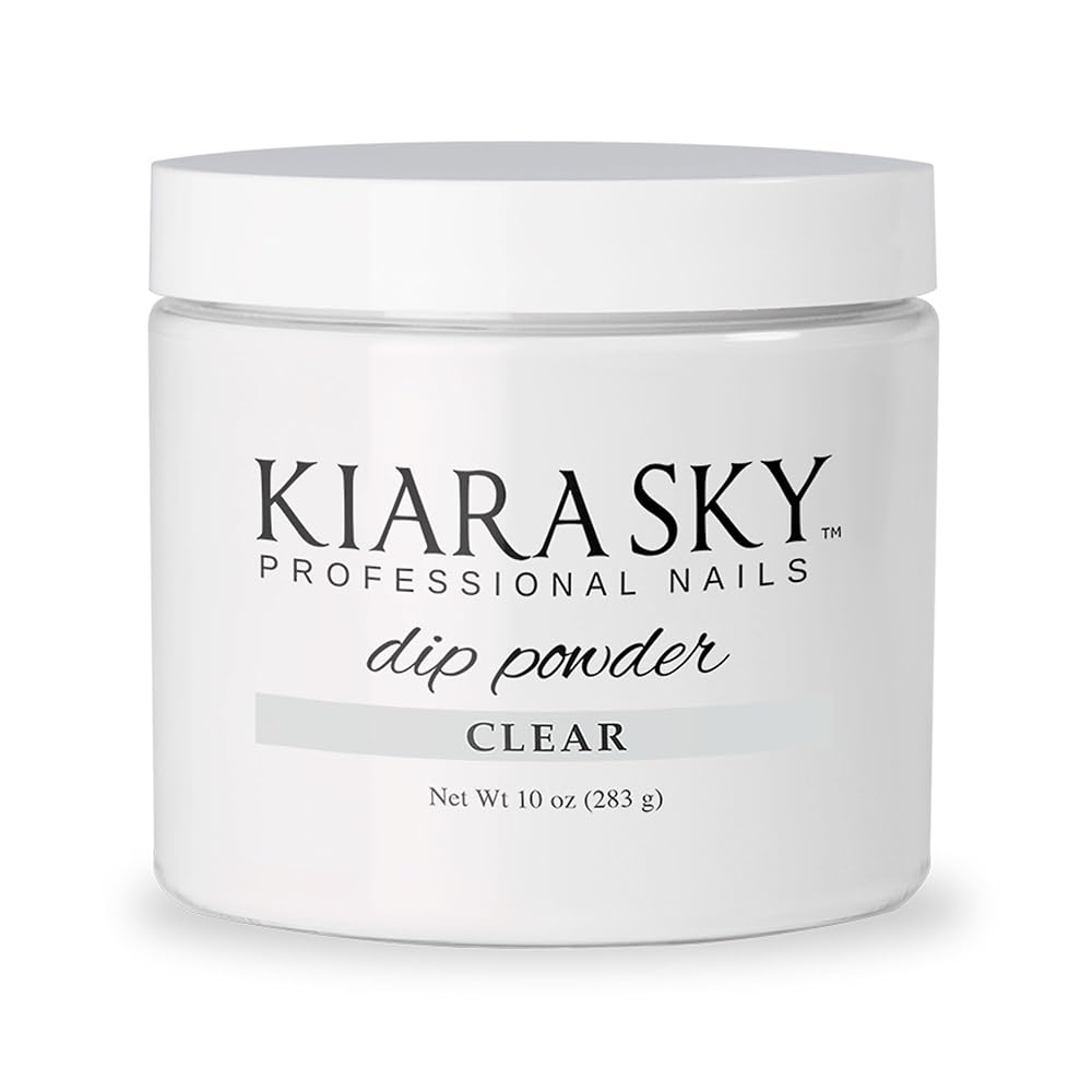 Kiara Sky Dip Powder Essentials 10 oz Refill, Clear