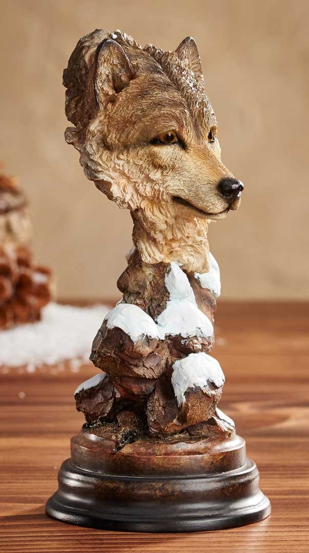Amazon.com: Wild Wings Vagabond - Wolf Sculpture by Stephen
