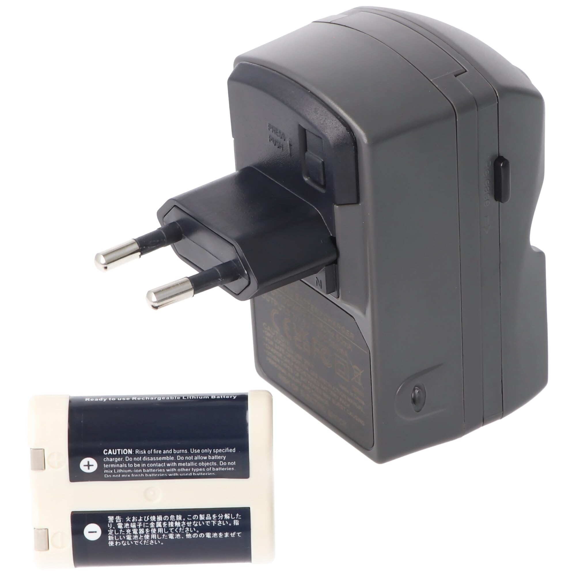 AccuCell Chargeur rapide 2CR5 PowerSet avec batterie Li-ion 2CR5, 2CR5M, 2-CR5 M